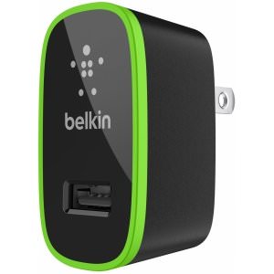 Belkin F8J052TTBLK Single Micro Ac Charger,iphnx,5v2.1black