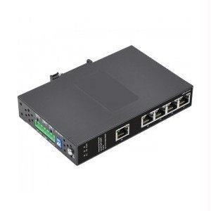 Siig ID-SW0111-S1 Cyberx Industrial 5pt Poe Gig Ethernet Switch W 4x H