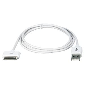 Qvs AC-1M 3.28 Ft Usb Sync  Charger Cable For Ipadiphoneipod