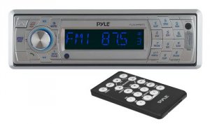 Pyle PLCD5MRBTS Marine Am Fm Cd Mp3 Usb Sd   Receiver Bt Detachable Fo