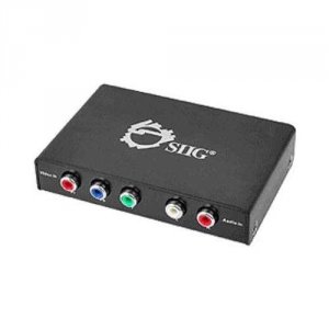 Siig CE-CM0612-S1 Accessory Ce-cm0612-s1 Component Videoaudio To Hdmi 