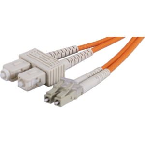 Qvs FDLCSC-1M 3.3ft Mmf Lcsc Mm Duplex