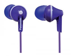 Panasonic RP-TCM125-V Inear Headset For Mobile Phones Purple