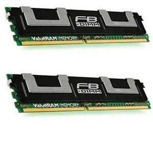 Kingston KVR667D2Q8F5K2/8G 4gb Kit 667mhz Ddr2 Ecc Fbdimm Cl5 Quad Ran