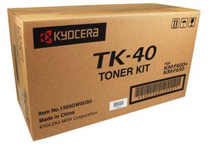 Kyocera TK40 For Use In Kmf650 9 000 Page Yield