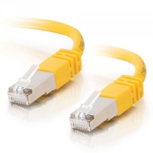 C2g 28709 100ft Cat5e Molded Shielded (stp) Network Patch Cable - Yell