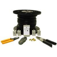 C2g 29840 Cables To Go 250ft Rg6 Coax Instal Kit With Tester