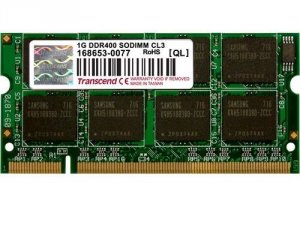 Transcend TS128MSD64V4A Memory 1gb Ddr 400mhz Pc 3200 Cl25 Non Ecc Non