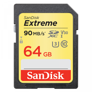 Western SDSDXV6-064G-ANCIN Sandisk Extreme Sdxc Memory Card, 64gb, Uhs