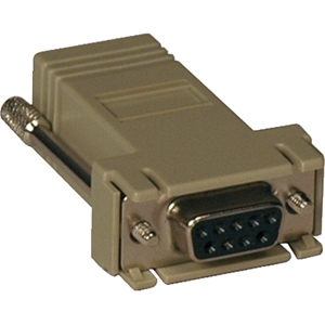 Tripp B090-A9F-X , Modular Serial Adapter, Db9 Female - Rj45, Crossove