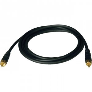 Tripp A060-012 , Cable, Rf Digital Coax Gold Audio, Rca Mm, 12ft, Blac