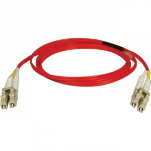 Tripp N320-02M-RD 6ft Duplex Multimode Lclc Fiber Patch Cable - Red