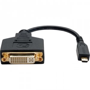 Tripp P132-06N-MICRO Micro Hdmi To Dvi-d Adapter - 6 Inch Cable