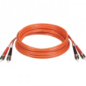 Tripp N302-10M , Fiber Patch Cable,  Duplex Multimode, 62.5125, Stst, 