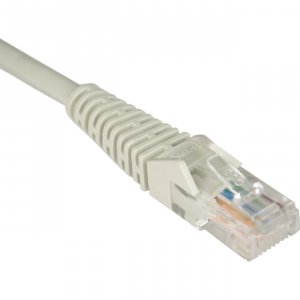 Tripp N001-003-GY 3ft Snagless Molded Cat5e Patch Cable - Gray