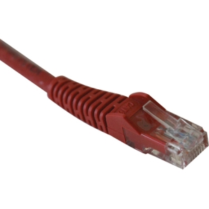 Tripp N001-005-RD 5ft Snagless Molded Cat5e Patch Cable - Red