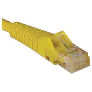 Tripp N001-010-YW , Patch Cable, Snagless Molded, Cat5e, 350mhz, Rj45 