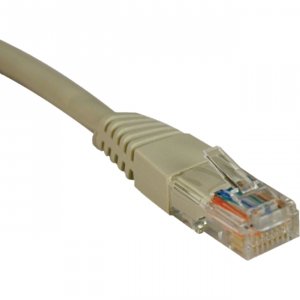 Tripp N002-002-GY , Patch Cable, Molded, Cat5e, 350mhz, Rj45 Mm, 2ft, 