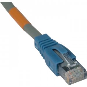 Tripp N201-100-GY-P , Patch Cable, Gigabit, Plenum, Snagless Molded, C