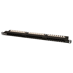 Tripp N252-024-HU , Patch Panel, 24-port 0.5u Rackmount, Cat6, 110, 56