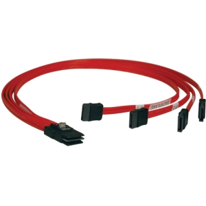 Tripp S508-003 , Internal Sas Cable, 4 Lane Mini Sas, Sff-8087 To 4xsa