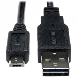 Tripp UR050-003 , Universal Reversible Usb 2.0 Hi-speed Cable, Reversi