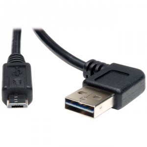 Tripp UR050-003-RA , Universal Reversible Usb 2.0 Hi-speed Cable, Righ