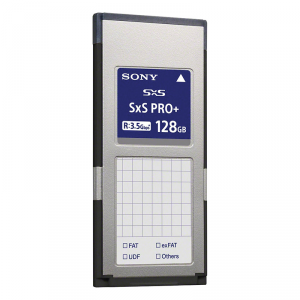 Sony SBP128E Sxs Pro Memory Card, 128gb, Read 440mbs, Write 410mbs