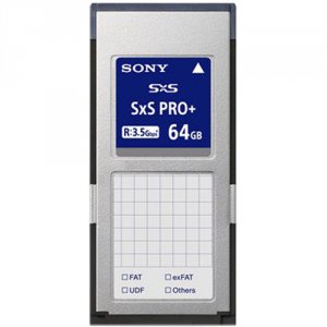 Sony SBP64E Sxs Pro Memory Card, 64gb Read 440mbs, Write 410mbs