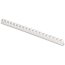 Fellowes 52371 Binding Comb, Plastic, 38in, White, 100pk