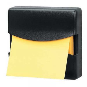 Fellowes 7528201 Partition Additions Note Dispenser, For 3x3 Pads, Dar