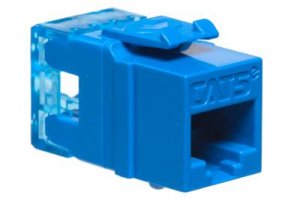 Cablesys ICC-IC1078F5BL Icc Icc-ic1078f5bl Module, Cat 5e, Hd, Blue