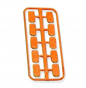 Cablesys ICC-IC108ICDOR Icons- Elite- Data- Orange- 10 Pk