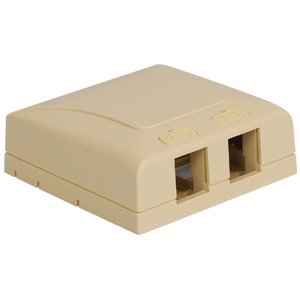 Cablesys ICC-IC108SB2IV Icc Icc-ic108sb2iv Surface Mount Box, Elite, 2