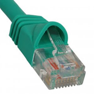 Cablesys ICC-ICPCSJ05GN Patch Cord- Cat 5e- Molded Boot- 5' Gn