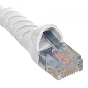 Cablesys ICC-ICPCSJ14WH Patch Cord- Cat 5e- Molded Boot- 14' Wh