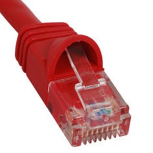 Cablesys ICC-ICPCSK03RD Patch Cord- Cat 6- Molded Boot- 3'  Rd