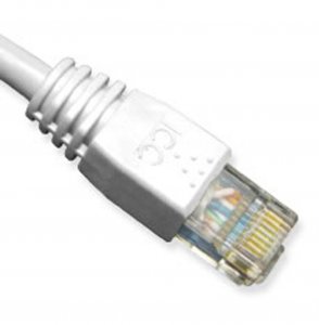 Cablesys ICC-ICPCSK03WH Patch Cord- Cat 6- Molded Boot- 3'  Wh