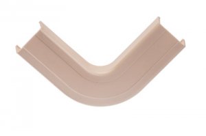 Cablesys ICC-ICRW12EOIV Icc Icc-icrw12eoiv Flat Elbow, 1 14in, Ivory, 