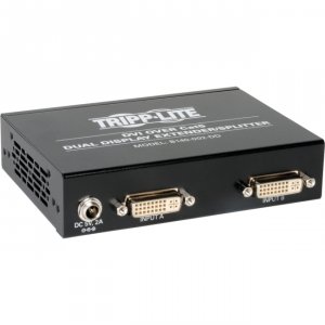 Tripp B140-002-DD , 2-port Dual Display Dvi Over Cat5cat6 Extender Spl