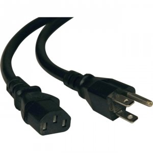 Tripp P006-004 , Computer Power Cord, 10a, 18awg, 125v, Nema 5-15p To 