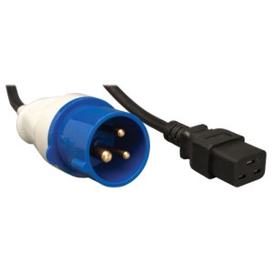 Tripp P070-010 , Heavy Duty Power Cord, 16a, Iec309 To C19, 10ft