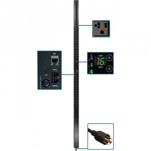 Tripp PDU3VN10L2120LV 3-phase Pdu, 5.7kw, 120v, 36 Outlet