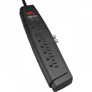 Tripp HT706TV , Surge Protector, 7 Outlet, 6ft Cord, 1500 Joules, 2.2g