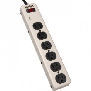 Tripp PM6NS , Surge Protector, 6 Outlet, 6ft Cord, 900 Joules, Commerc