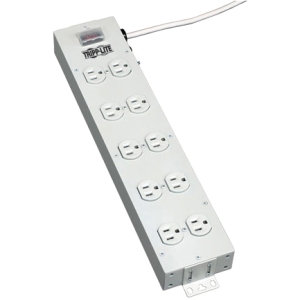 Tripp TLM1015NC , Power Strip, 10 Outlet, 120v, 15 Ft Cord, Nema 5-15p