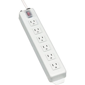 Tripp TLM615NC , Power Strip, 6 Outlet, 120v, 15 Ft Cord, Nema 5-15p, 