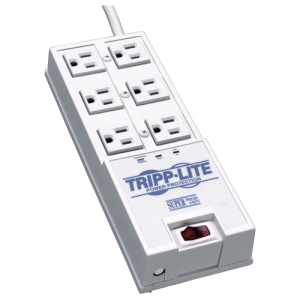 Tripp TR-6 , Surge Protector, 6 Outlet, 6ft Cord, 2420 Joule, 120v, 18