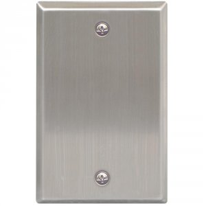 Cablesys IC630EBSSS Face Plate  1 Gang  Blank  Stainless Steel