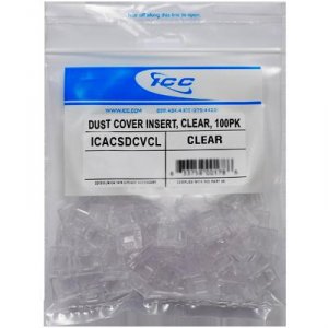 Cablesys ICC-ICACSDCVCL Icc Icc-icacsdcvcl Dust Cover Insert, Clear, 1